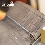 Ví cầm tay nam Lano da thật trẻ trung năng động VCTN034 - bên trong