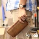Ví cầm tay nam Lano mạnh mẽ nam tính mới nhất 2018 VCTN041 trên tay
