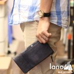 Ví cầm tay nam Lano thời trang cao cấp VCTN046 - trên tay