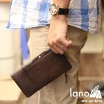Ví cầm tay nam Lano thời trang cao cấp VCTN046 - trên tay