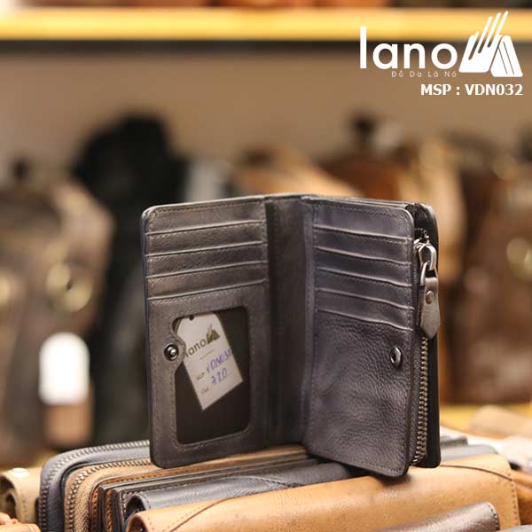 Ví da bò Lano thời trang nam tính đẳng cấp cho phái mạnh VDN032