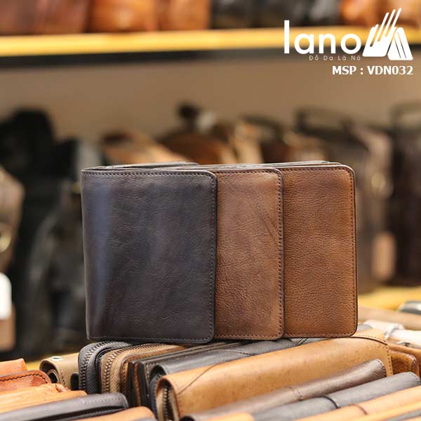 Ví da bò Lano thời trang nam tính đẳng cấp cho phái mạnh VDN032