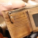 Ví da nam Lano gọn nhẹ trẻ trung tinh tế VDN034 - bên trong