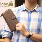 Ví dài cầm tay nam Lano tự tin cá tính mẫu mới 2018 VCTN033 trên tay