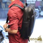Balo da bò cho nam thời trang giá rẻ đựng Laptop Lano BLN06 đeo lưng