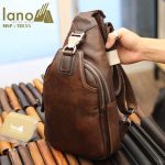 Túi đeo ngực nam da bò thời trang cao cấp mẫu mới 2018 TDL55