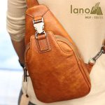 Túi đeo ngực nam da bò thời trang cao cấp mẫu mới 2018 TDL55 - đeo lưng