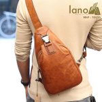 Túi đeo ngực nam da bò thời trang cao cấp mẫu mới 2018 TDL55 - đeo lưng