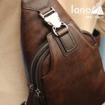 Túi đeo ngực nam da bò thời trang cao cấp mẫu mới 2018 TDL55