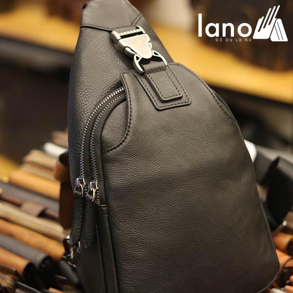 Túi đeo ngực nam da bò thời trang cao cấp mẫu mới 2018 TDL55