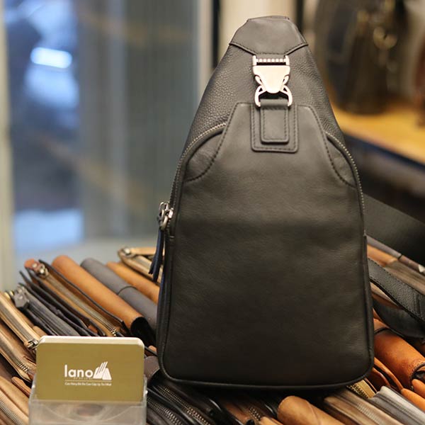 Túi đeo ngực nam da bò thời trang cao cấp mẫu mới 2018 TDL55