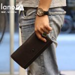Ví cầm tay nam da bò 3 gấp thời trang tiện lợi VCTN056 - cầm tay