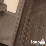 Ví cầm tay nam da bò 3 gấp thời trang tiện lợi VCTN056 - ngăn trong