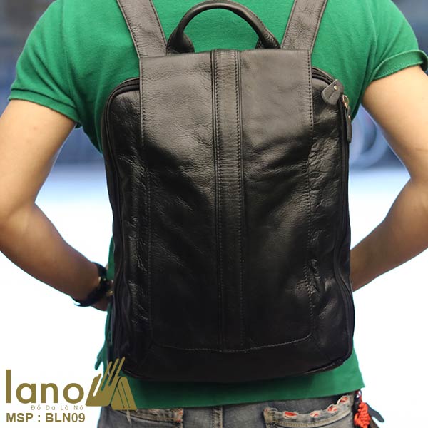 Ba lô da bò thời trang sang trọng Lano BLN09 - đeo lưng