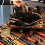 Cặp da cao cấp Lano thời trang Tiện Dụng CD75 - bên trong