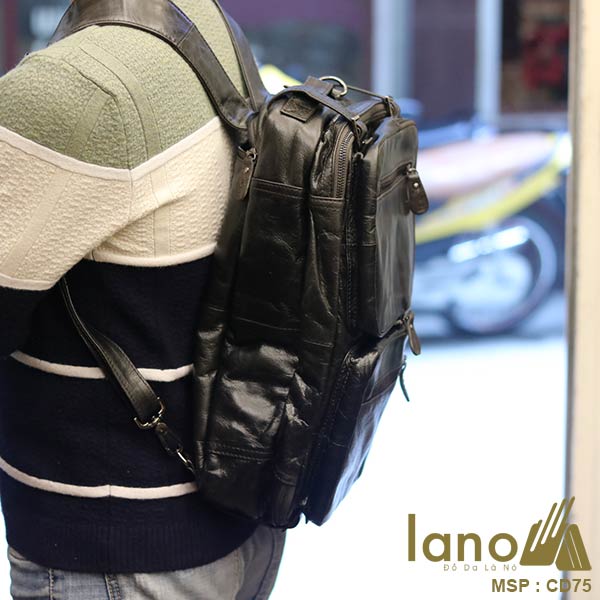 Cặp da cao cấp Lano thời trang Tiện Dụng CD75 - balo
