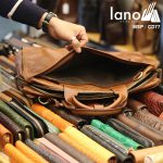 Cặp xách nam đeo chéo thời trang sang trọng CD77 - bên trong