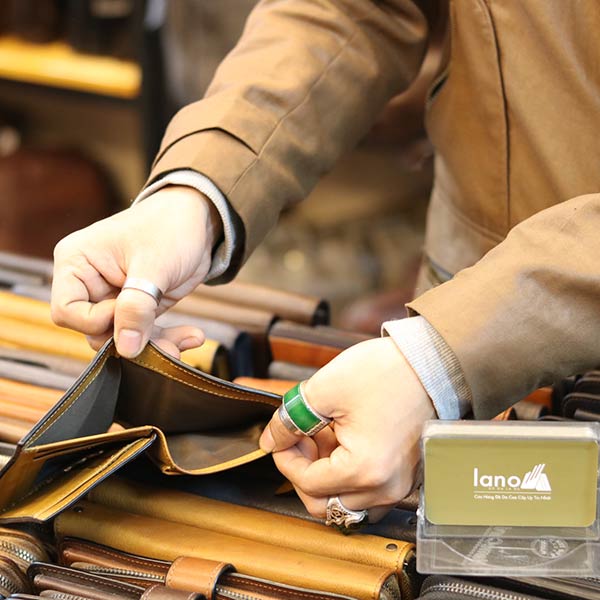 Ví da nam Lano cao cấp trẻ trung sang trọng VDN035 ngăn đựng tiền