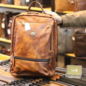 Balo da nam Lano cao cấp 100% từ da bò nhập khẩu BLN20