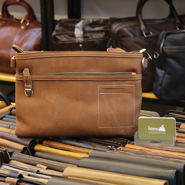 Túi cầm tay nam da bò đẳng cấp cho phái mạnh CLT15