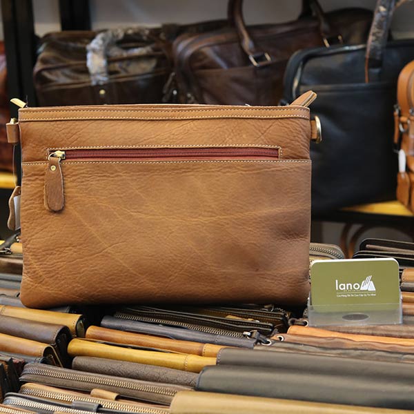 Túi cầm tay nam da bò đẳng cấp cho phái mạnh CLT15