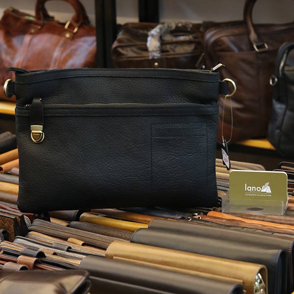 Túi cầm tay nam da bò đẳng cấp cho phái mạnh CLT15