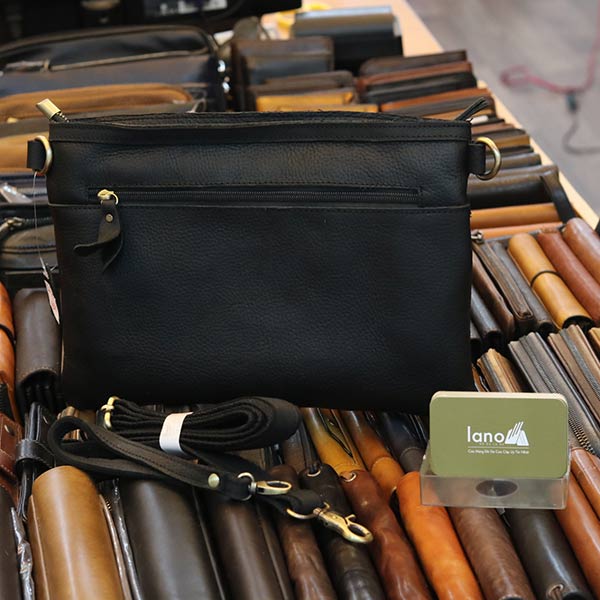 Túi cầm tay nam da bò đẳng cấp cho phái mạnh CLT15