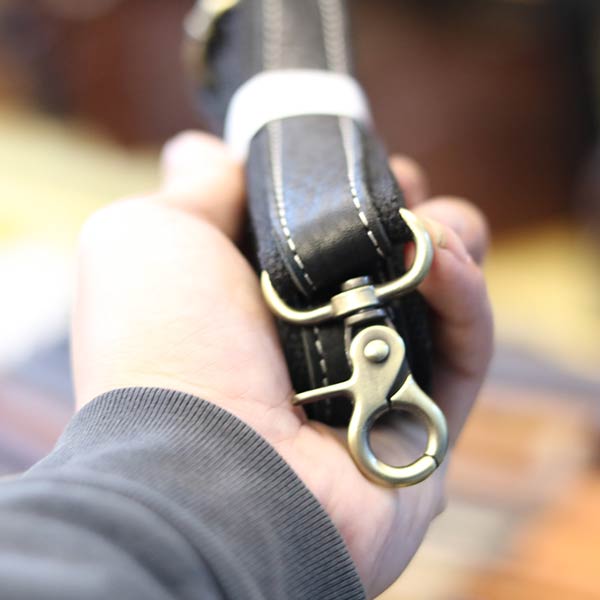 Túi cầm tay nam da bò đẳng cấp cho phái mạnh CLT15 - dây đeo