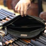 Túi cầm tay nam da bò đẳng cấp cho phái mạnh CLT15 - ngăn trong