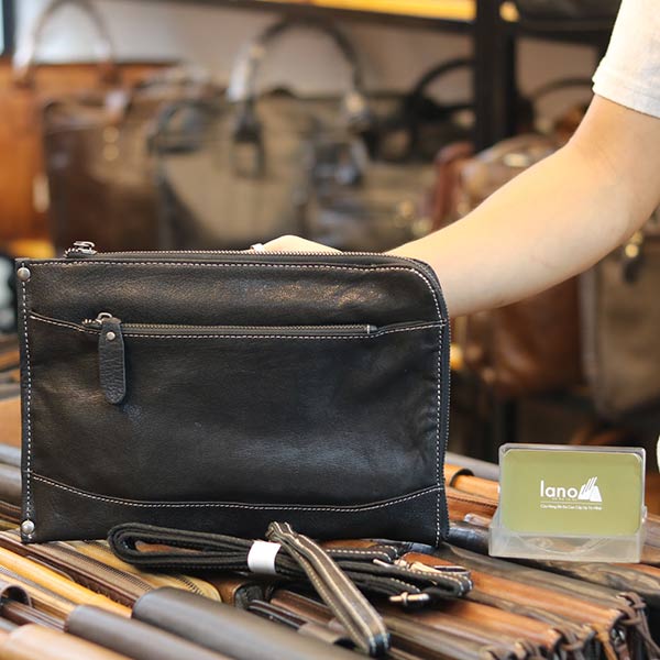 Túi cầm tay nam da bò mẫu mới 2019 CLT14