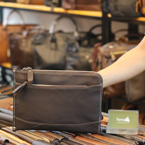Túi cầm tay nam da bò mẫu mới 2019 CLT14