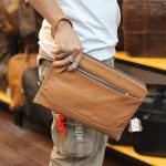 Túi cầm tay nam da bò mẫu mới 2019 CLT14 cầm tay