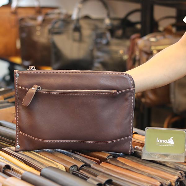 Túi cầm tay nam da bò mẫu mới 2019 CLT14