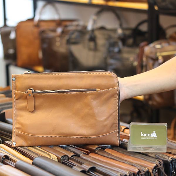 Túi cầm tay nam da bò mẫu mới 2019 CLT14