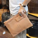 Túi cầm tay nam da bò thời trang mới nhất 2019 Lano CLT16 cầm tay