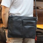 Túi cầm tay nam da bò thời trang mới nhất 2019 Lano CLT16 đeo chéo