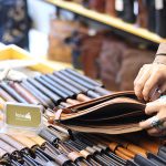 Túi da nam cầm tay Lano nam tính lịch lãm CLT12 - ngăn trong