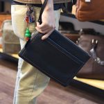 Túi da nam cầm tay Lano nam tính lịch lãm CLT12 - cầm tay