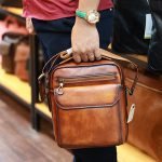 Túi da nam đeo chéo Lano mới lạ KT121