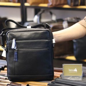 Túi da nam đeo chéo Lano thời trang cao cấp KT122