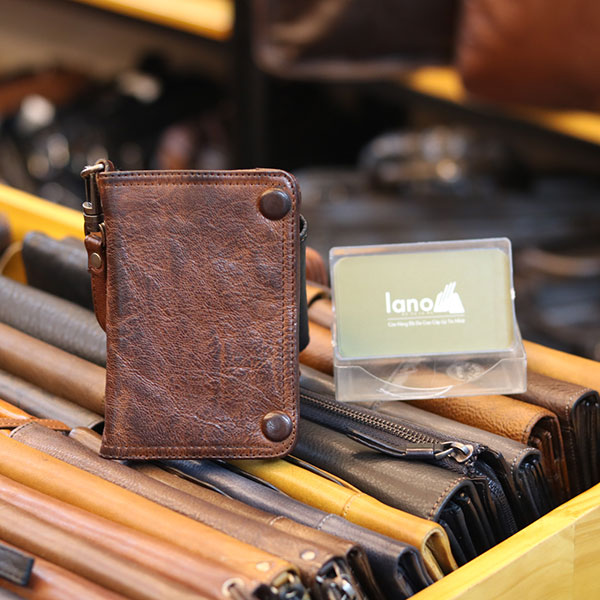 Ví da nam Lano mẫu mới 2019 kiểu dáng sang trọng VDN048