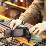 Ví dang nam dạng ngắn Lano thời trang sang trọng VDN053 - ngăn trong