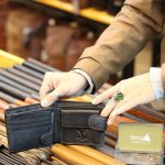 Ví dang nam dạng ngắn Lano thời trang sang trọng VDN053 - ngăn trong