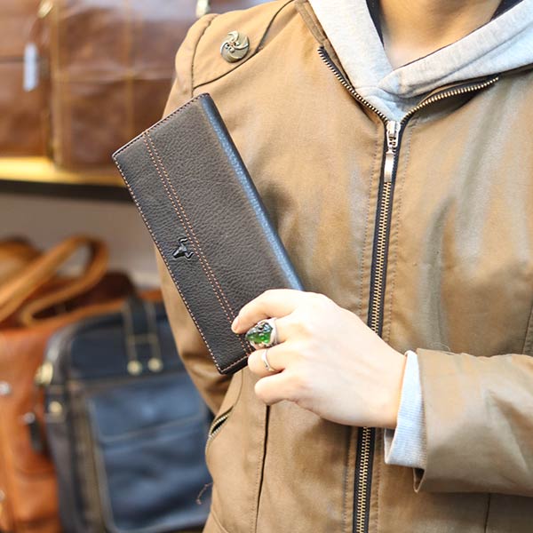 Ví cầm tay nam da bò Lano mẫu mới 2019 sang trọng