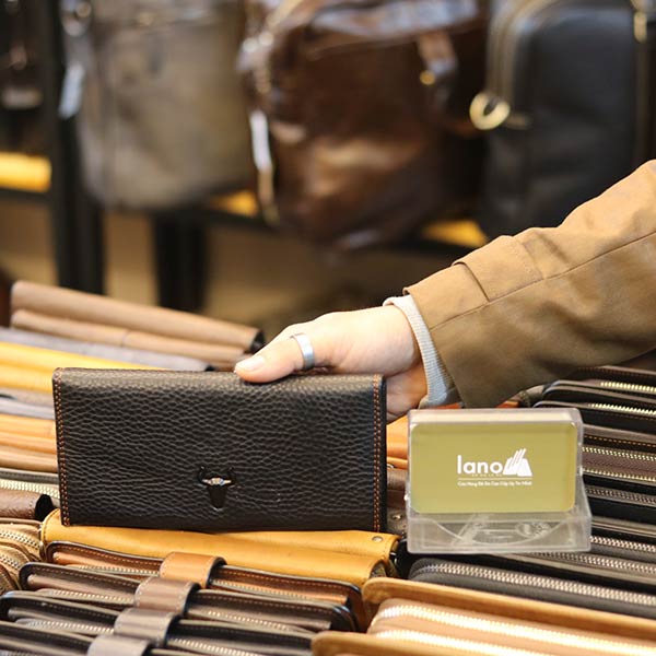 Ví da nam cầm tay Lano mẫu mới 2019 thời trang sang trọng VCTN065
