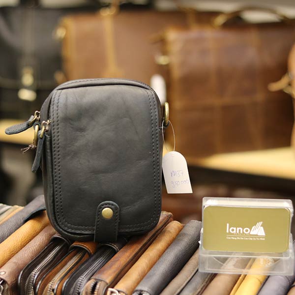 Túi da nam mini Lano kiểu dáng thời trang mới lạ KT137