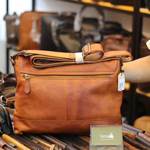 Cặp nam đeo chéo cao cấp da bò thật CD93