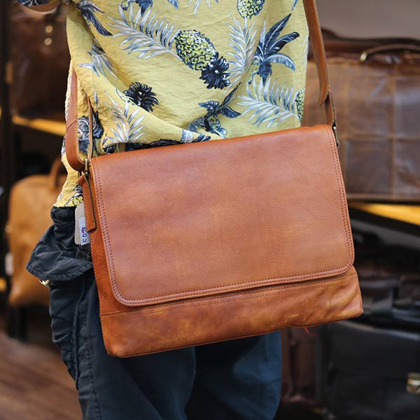 Cặp nam đeo chéo cao cấp da bò thật CD93