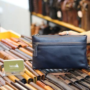 Túi cầm tay nam mini da bò Lano mẫu mới 2019 CLT18