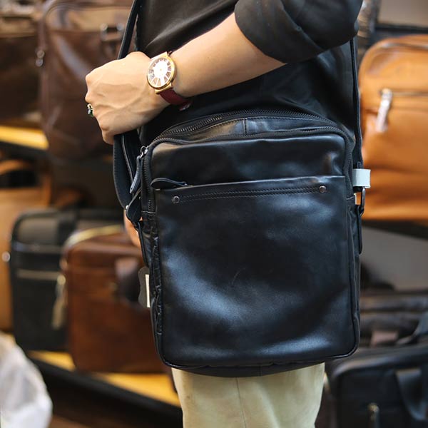 Túi da nam đeo chéo Lano thời trang mới 2019 KT125